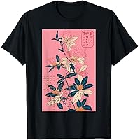 [RADINEO]★ 韓国人気★TRIANGLE FLOWER T-SHIRTS RADINEO]☆ 韓国人気☆BLUE FLOWER T-SHIRTS (RADINEO/Tシャツ